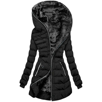 NUOR TRENDS™ Women's Hooded Winter Defense Coat