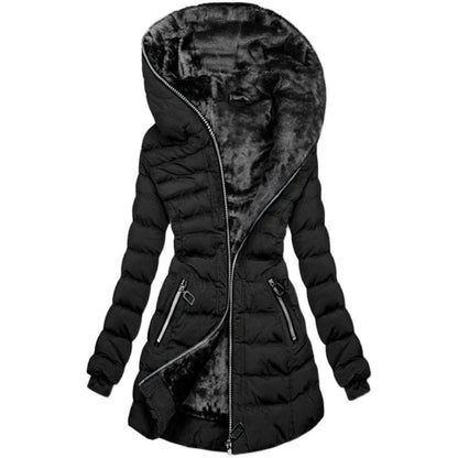 NUOR TRENDS™ Women's Hooded Winter Defense Coat
